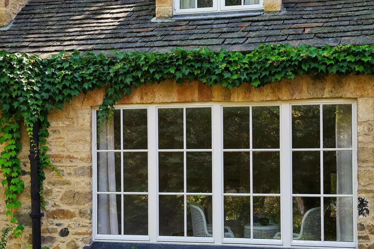 New sash windows sympathetically matched to a period facade